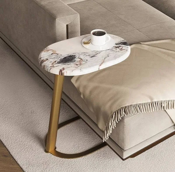 Pisa Off White Wooden Side Table